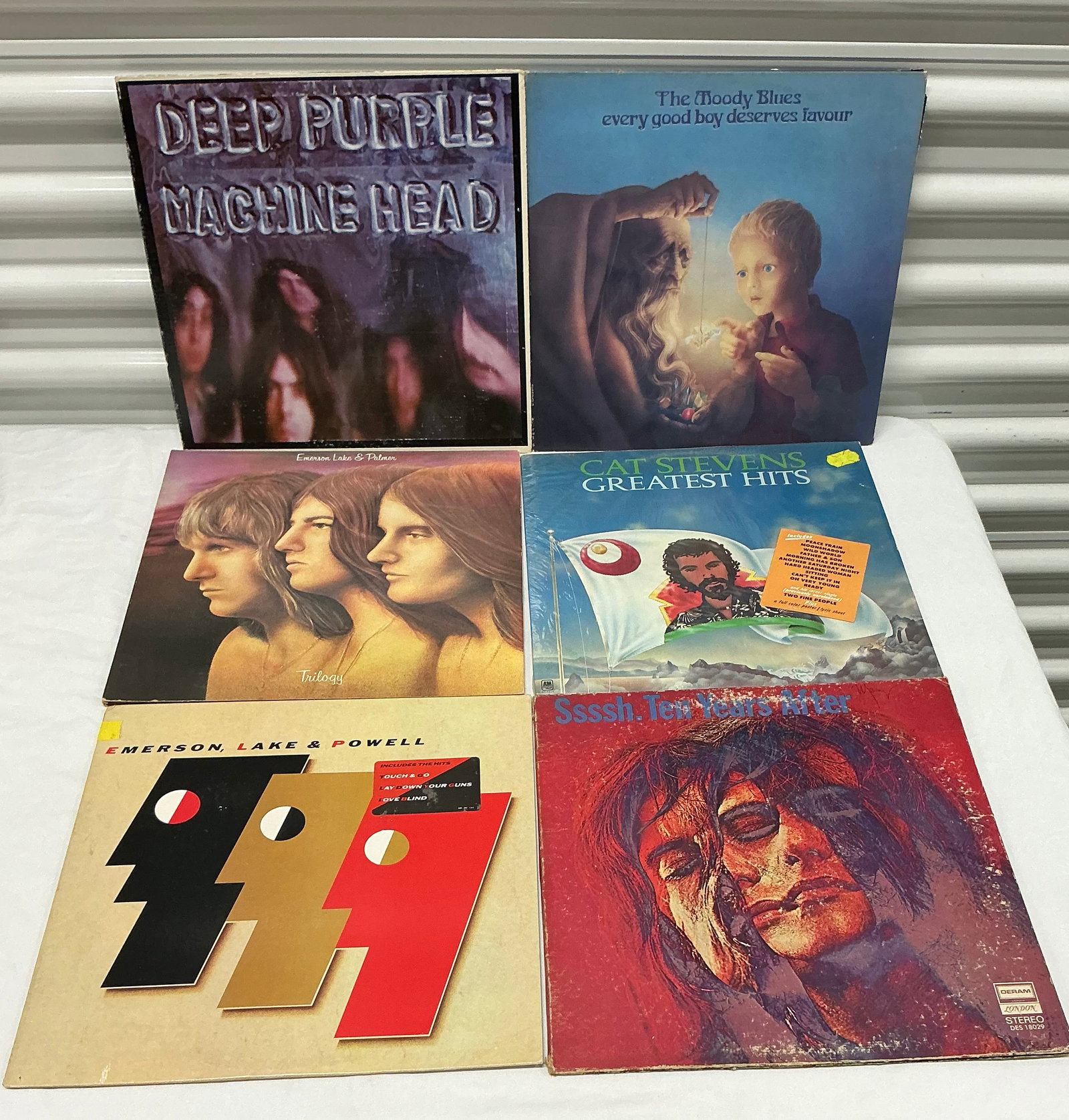 Vintage Rock Vinyl Records: All Unchecked - If you have a question about a specific record, please ask before bidding