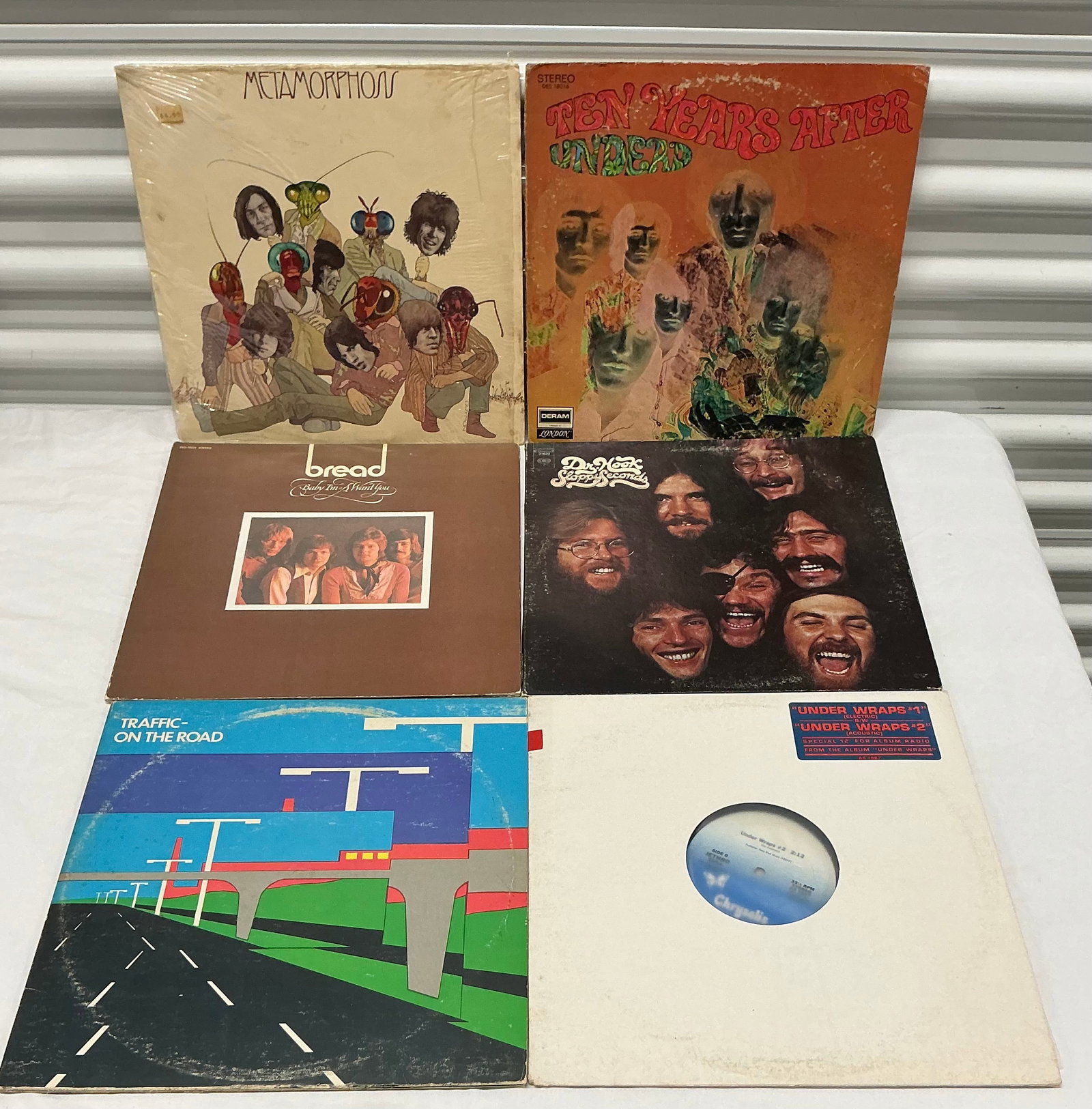 Vintage Rock Vinyl Records: All Unchecked - If you have a question about a specific record, please ask before bidding