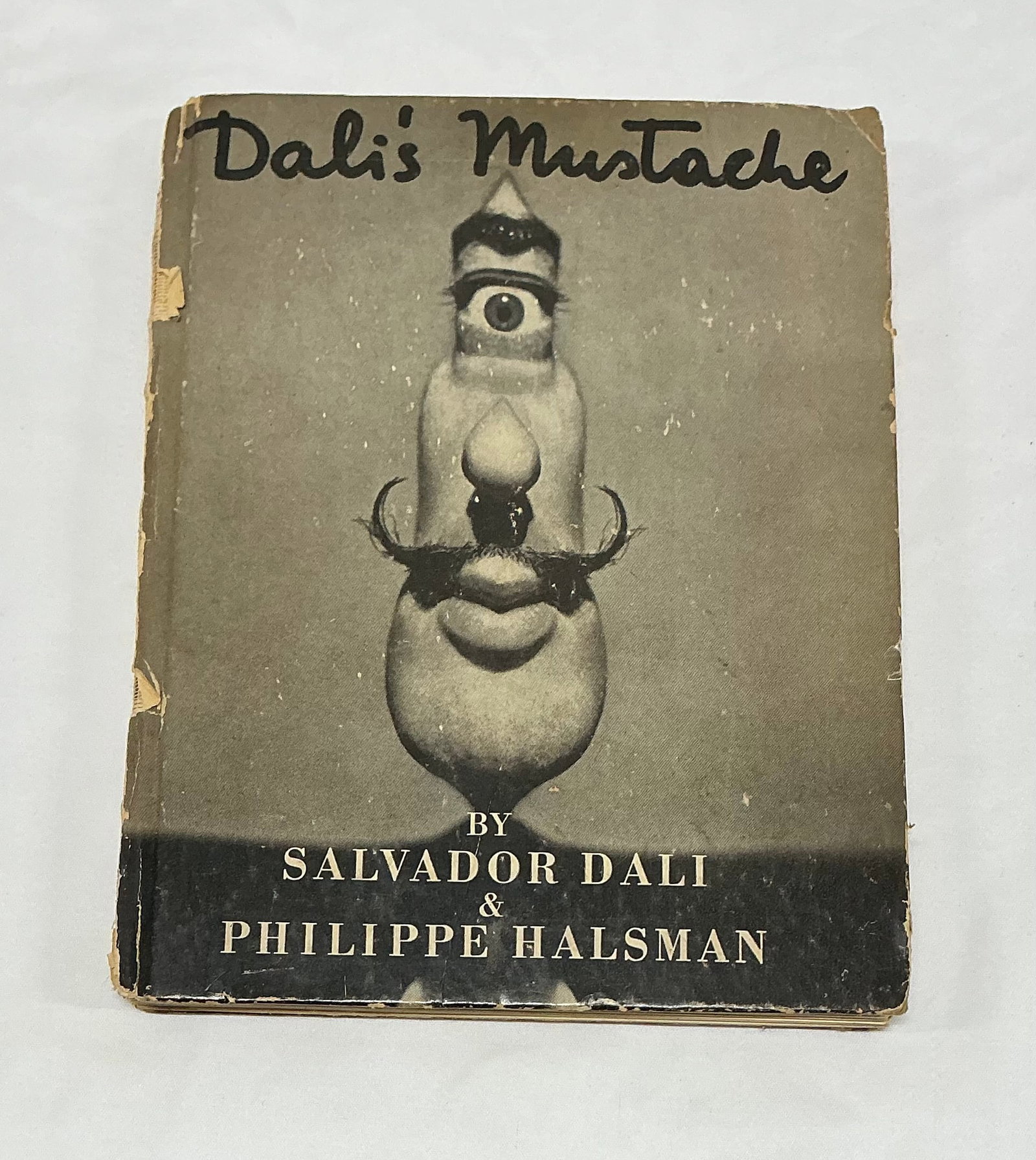 1954 Dali’s Mustache A Photographic Interview: Has Inscription/Drawing