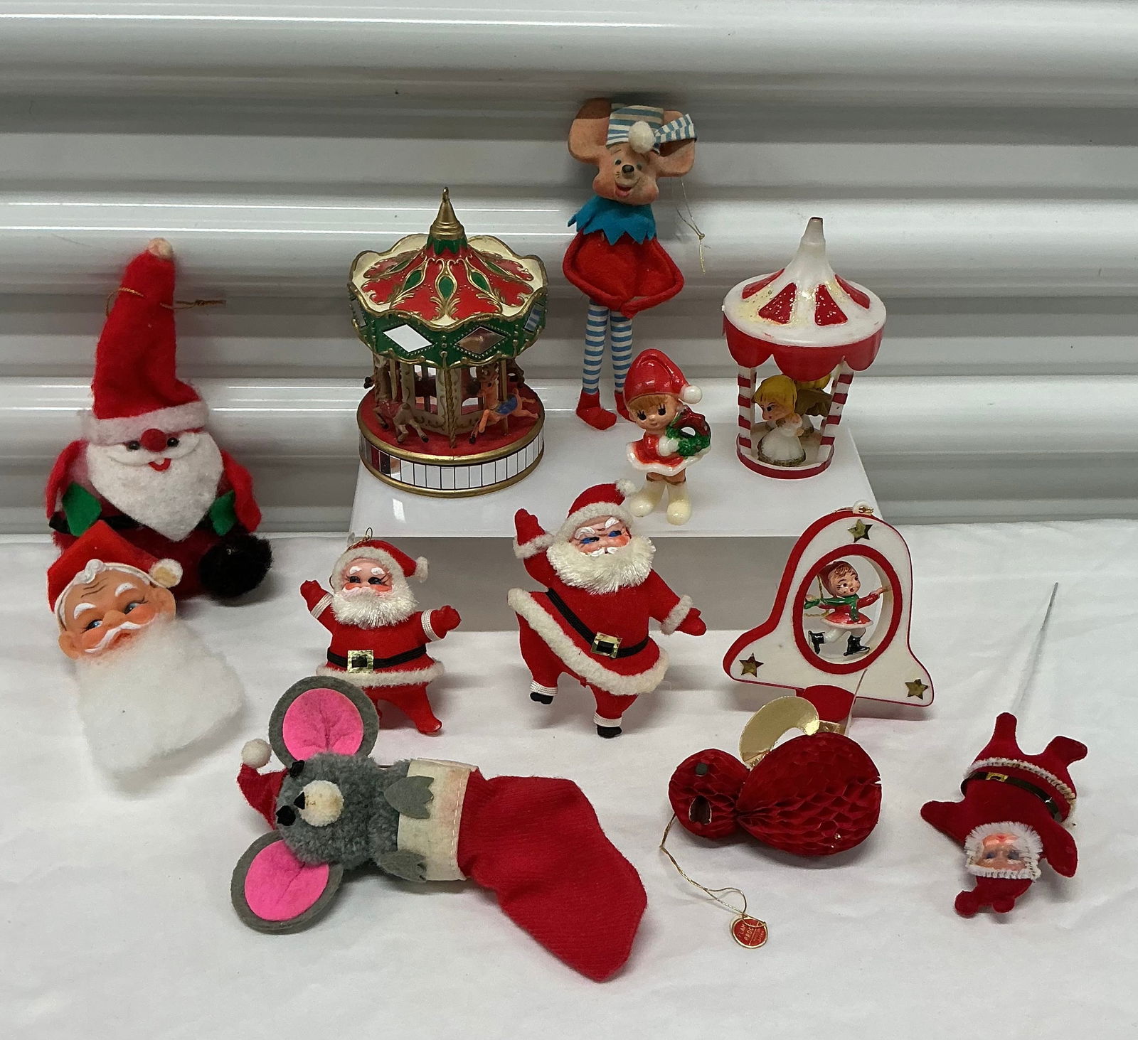 Vintage Christmas: Largest 6.5 inches