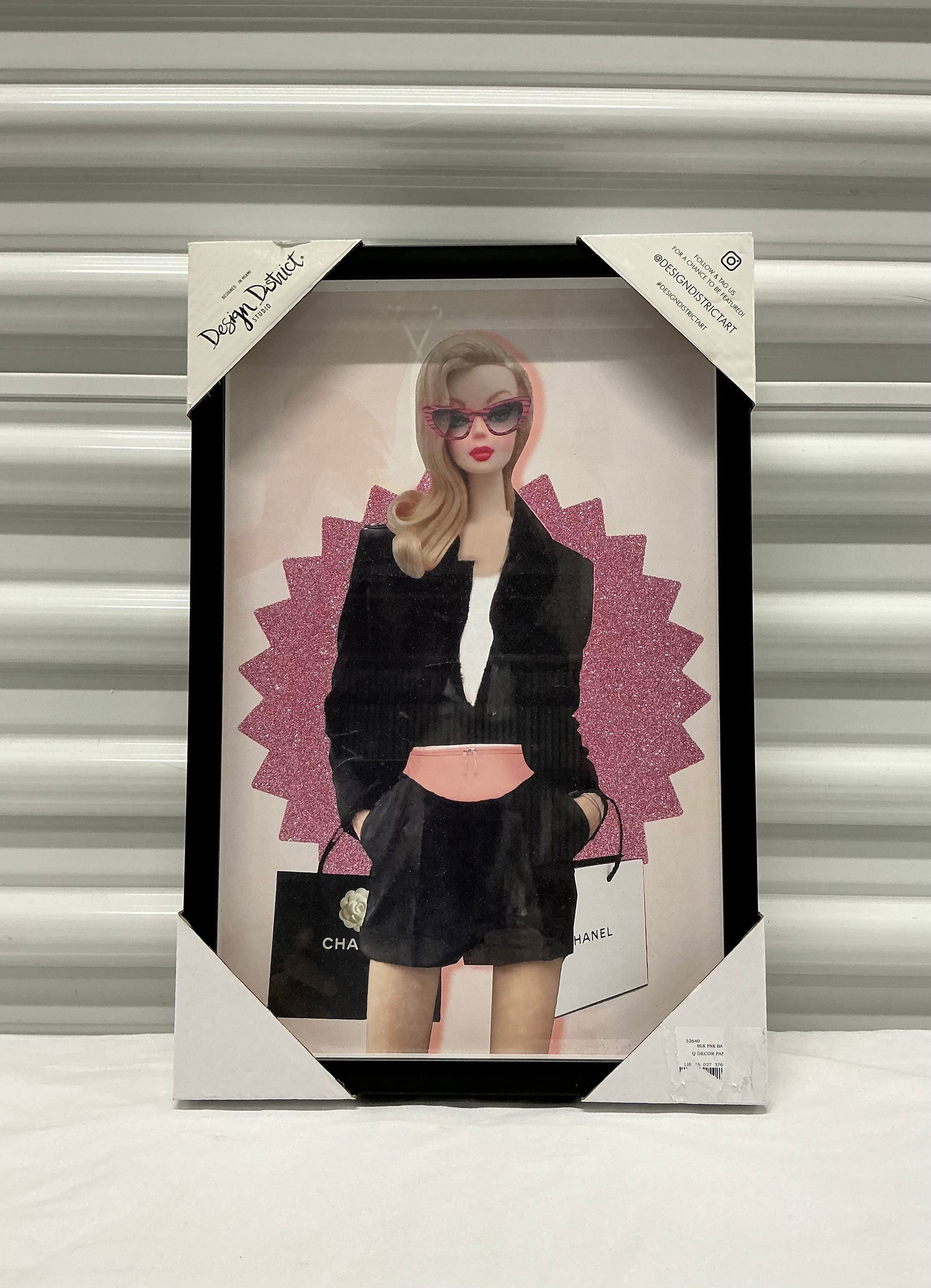 Design District Barbie Chanel Giclee Art Print: 15x10