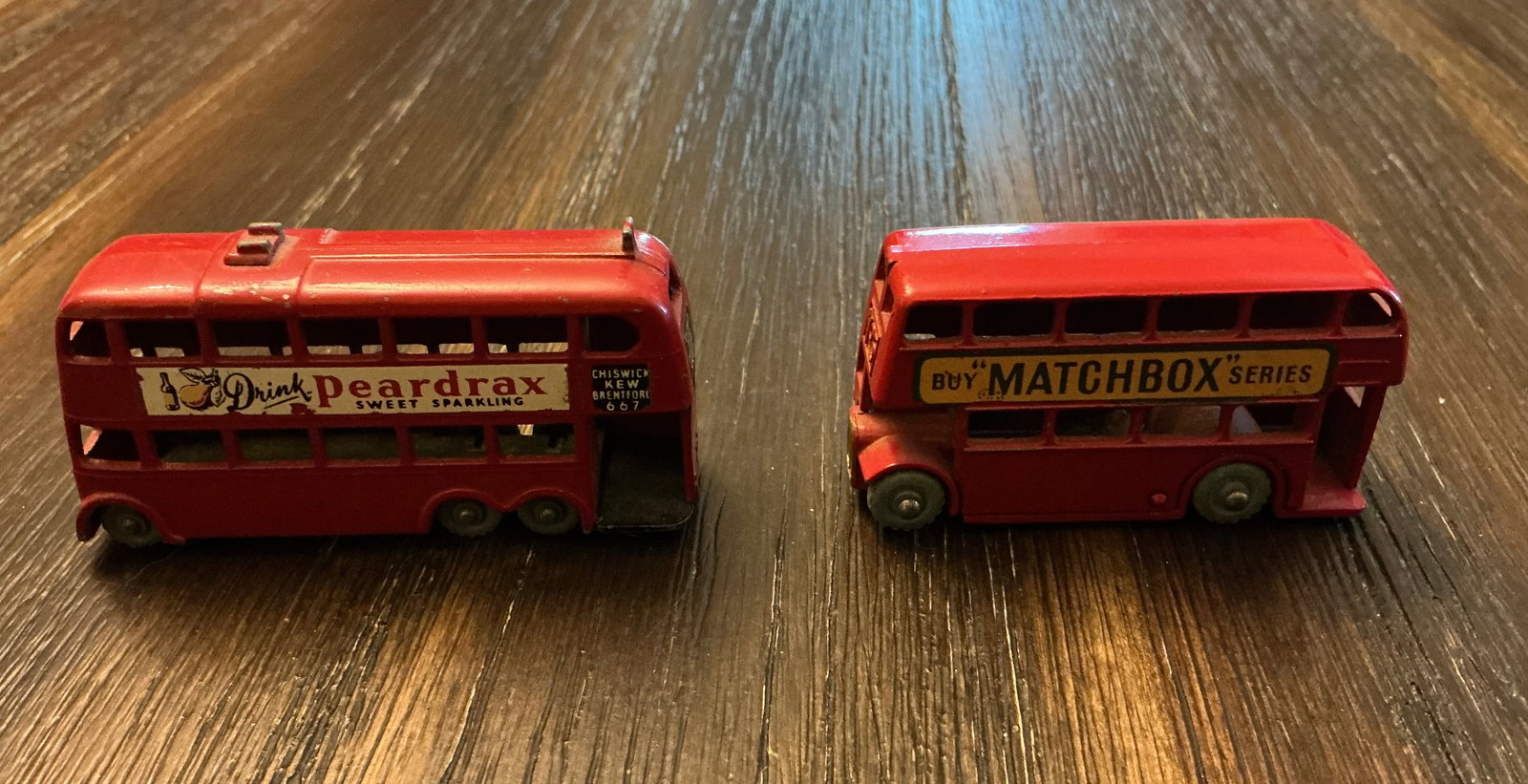 1950s Lesney Matchbox London Trolley Buses No 56 & 5 (1 of 6)