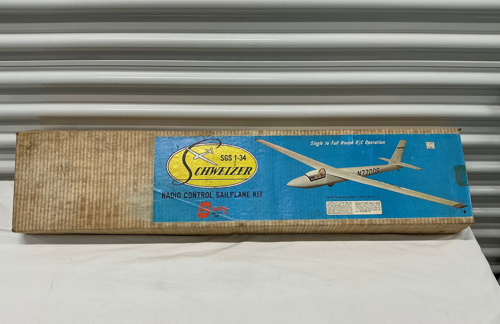 Sterling Models Schweizer SGS 1-34 Radio Control Sailplane Kit (1 of 5)