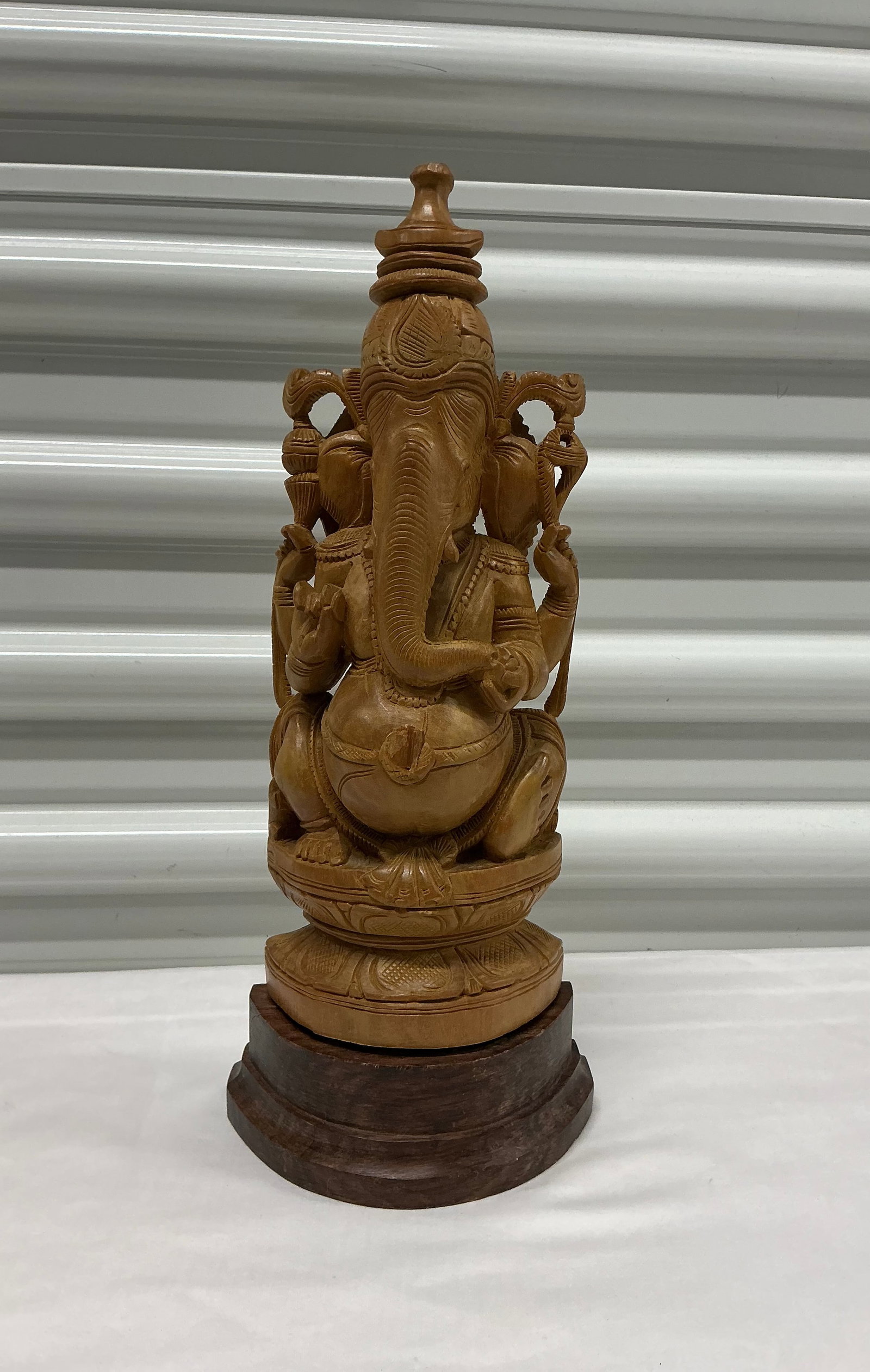 Hand Carved Spiritual Idol Lord Ganesha Statue (1 of 5)