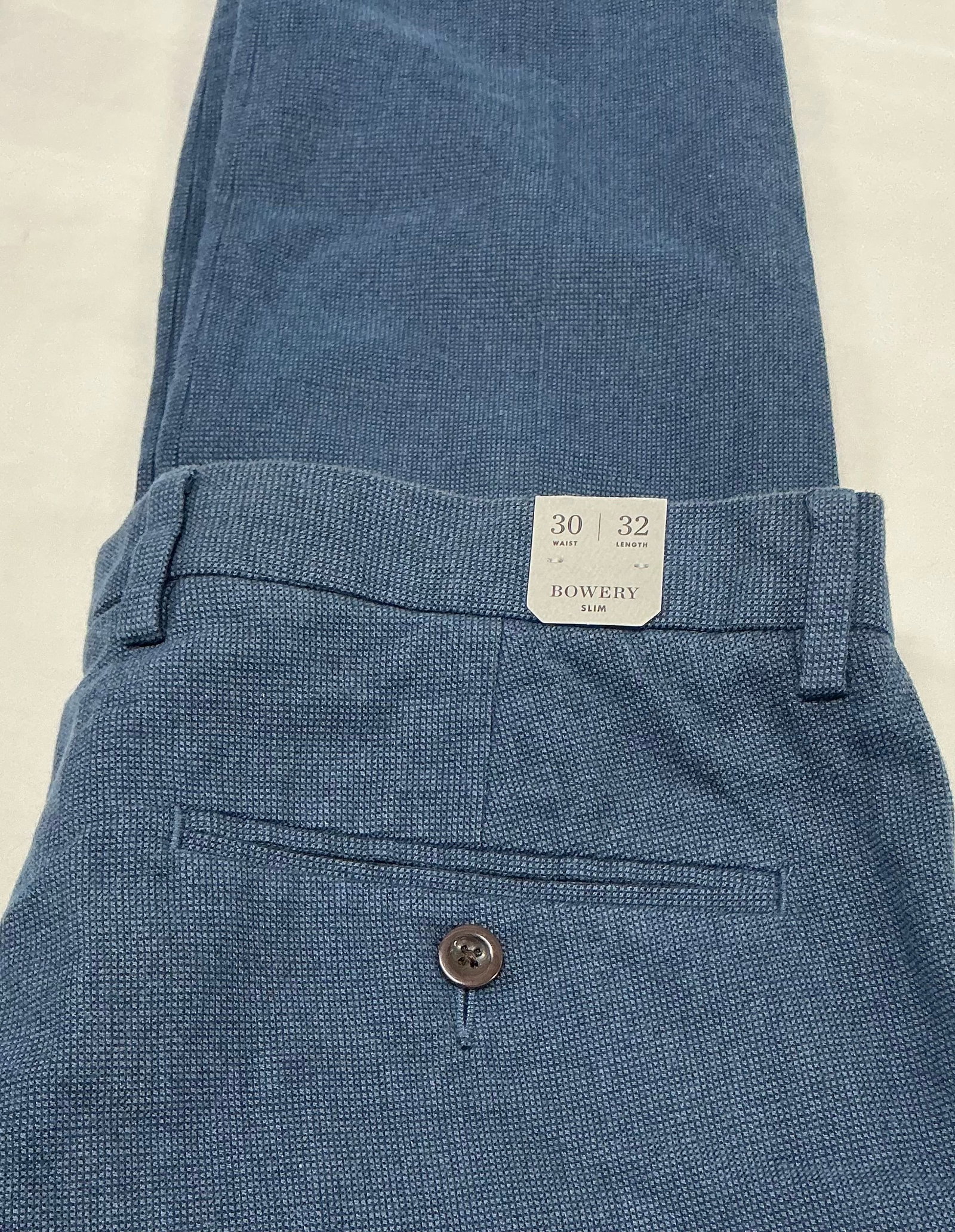 New With Tags J Crew Bowery Cotton Slacks: Size 30x32
