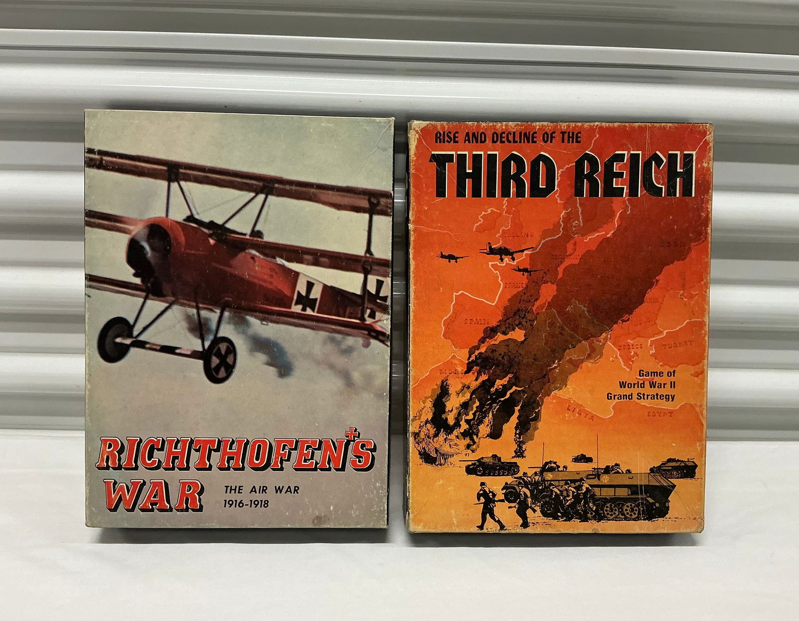 Avalon Hill War Games: Rise And Decline Of The Third Reich Richthofen’s War