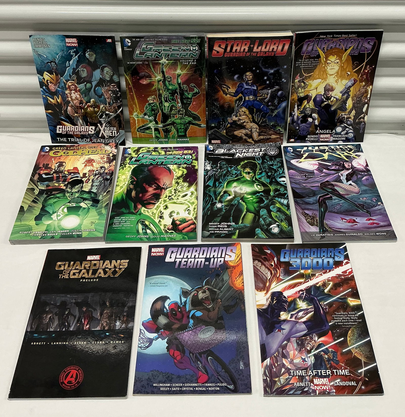 Guardians Of The Galaxy Green Lantern Graphic Novels: Justice League