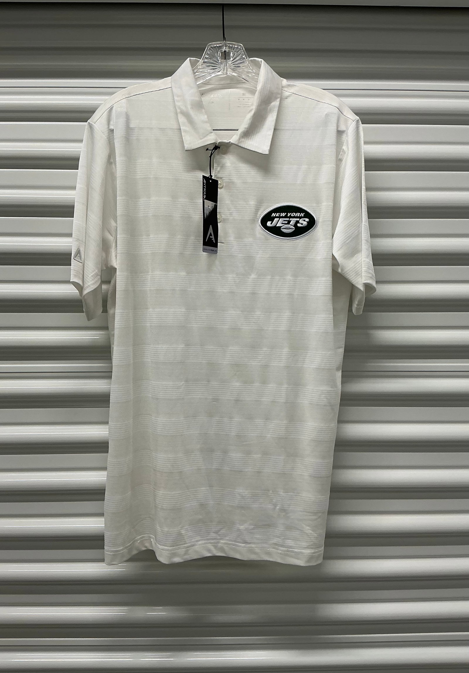 New With Tags New York Jets Polo Shirt: Size M