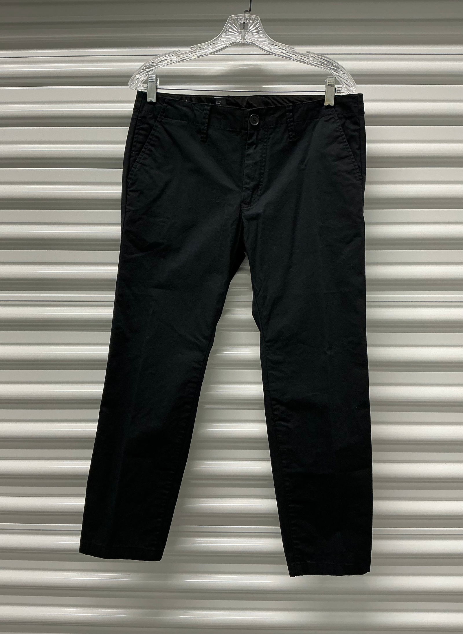 Armani Exchange Slim Fit Black Pants (1 of 5)