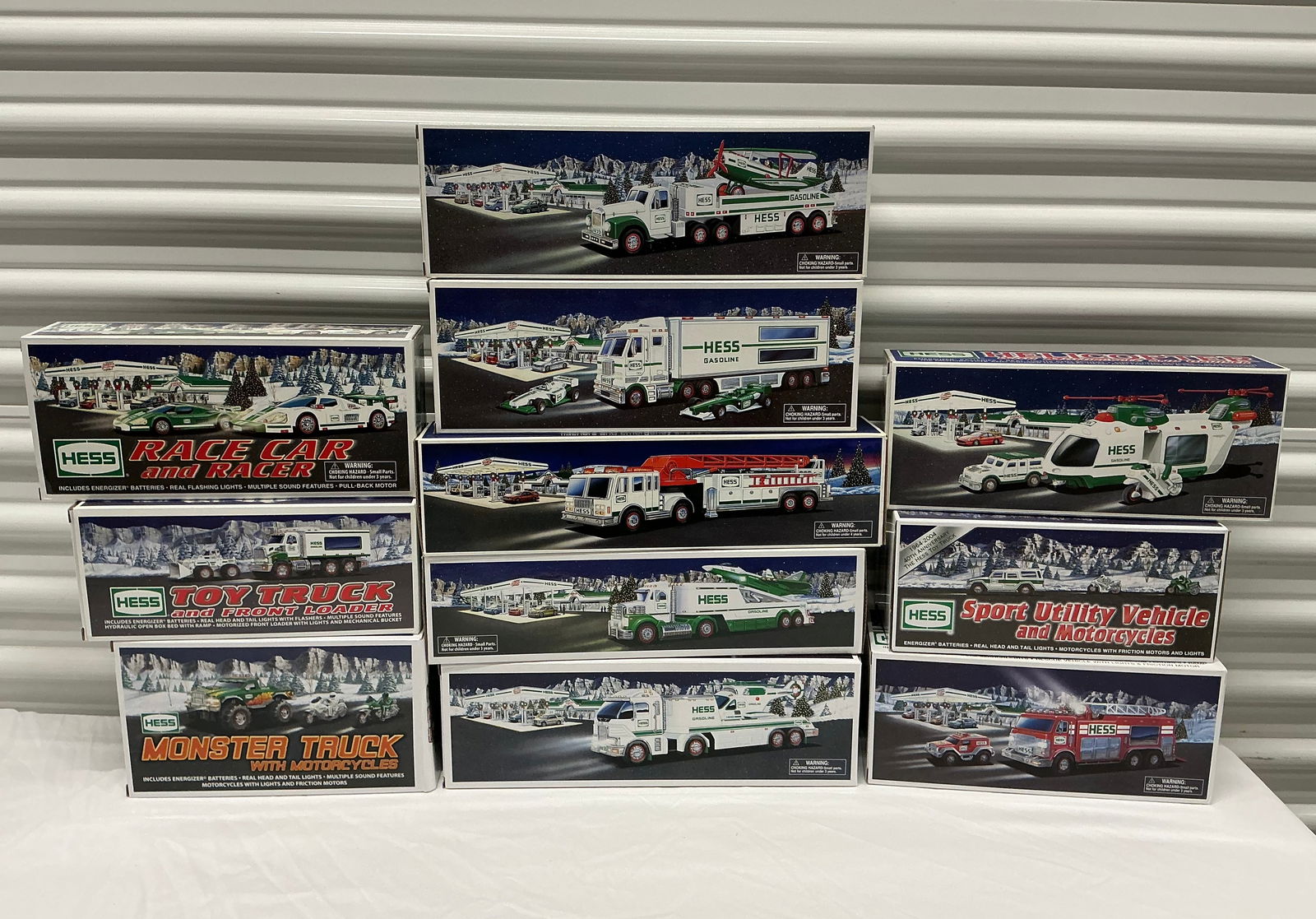 Complete Decade 2000 - 2010 Boxed Hess Truck Collection (1 of 5)