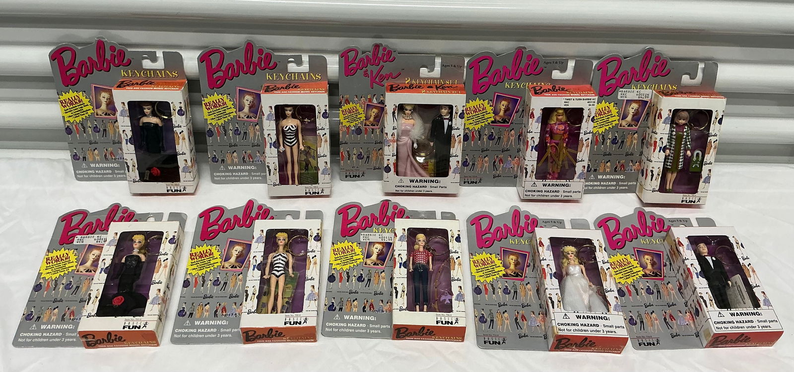 1990s Barbie Keychains By Basic Fun (1 of 6)