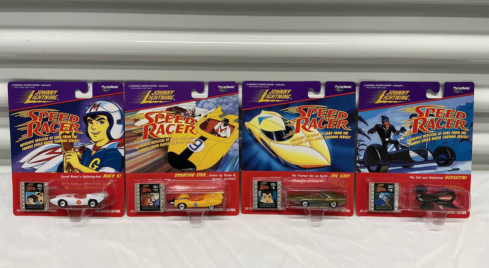 1997 Johnny Lightning Speed Racer Collector’s Edition Set: Set Of Four