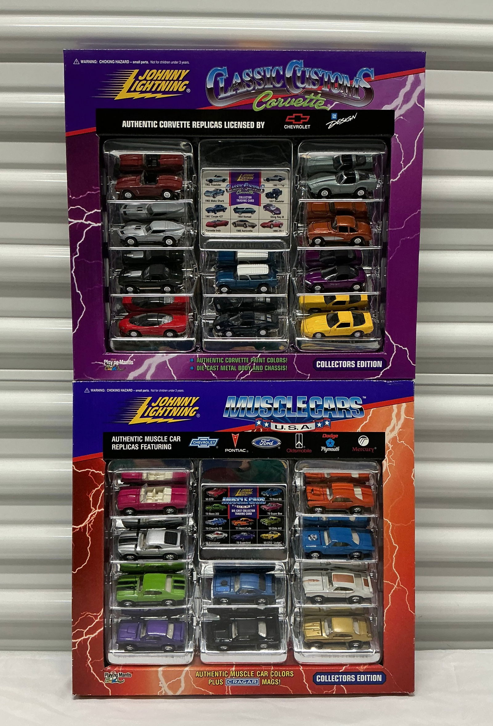 1990s Johnny Lightning Collectors Edition Classic Customs Corvettes & Muscle Cars USA (1 of 5)