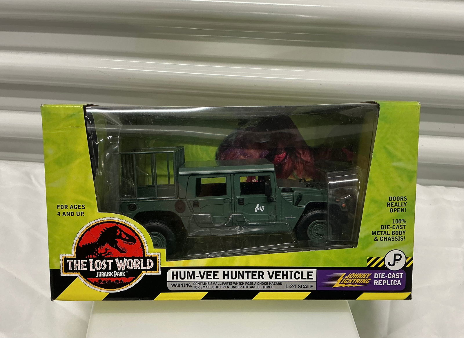 1997 Johnny Lightning Jurassic Park Die Cast Hum-Vee Hunter Vehicle (1 of 6)