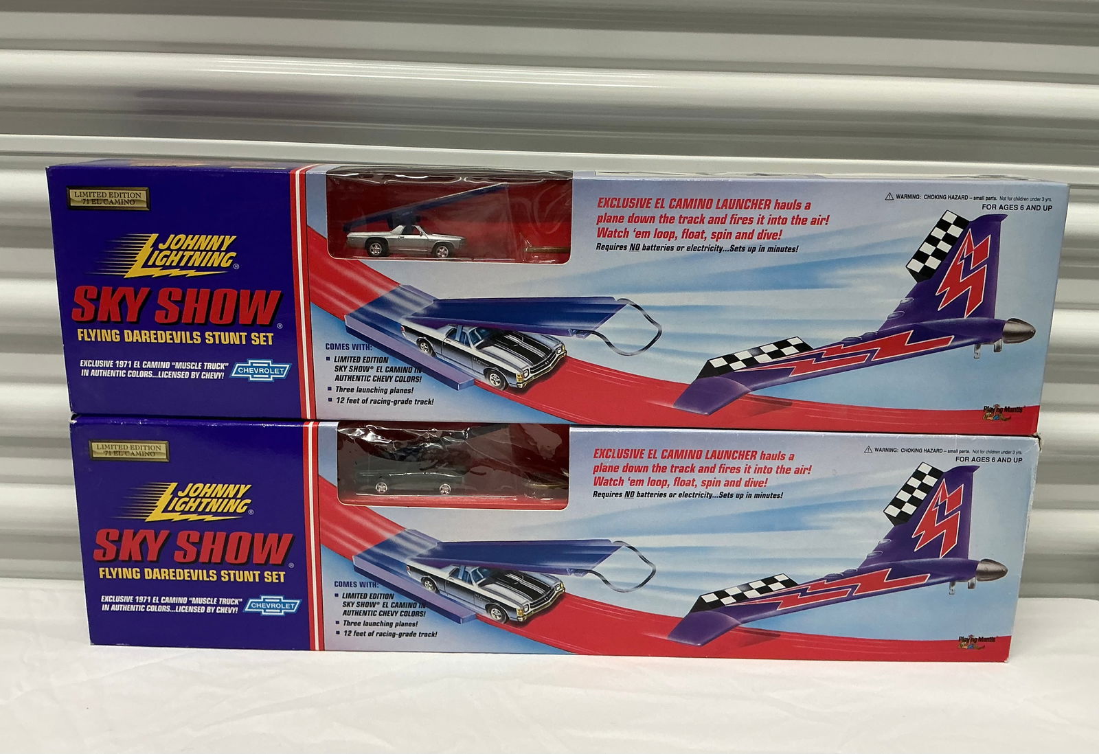 1995 Johnny Lightning Sky Show Flying Daredevils Stunt Sets (1 of 6)
