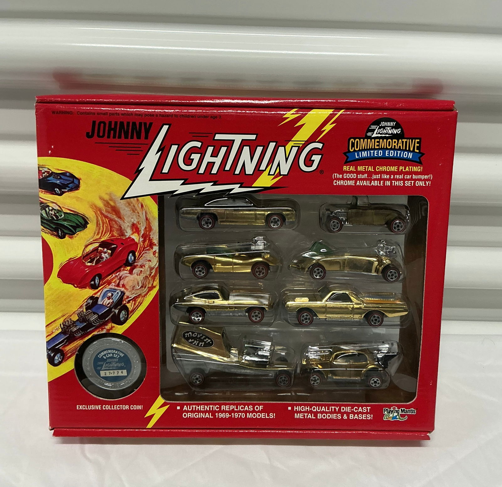 1994 Johnny Lightning Commemorative Limited Edition 8 Car Set (1 of 4)