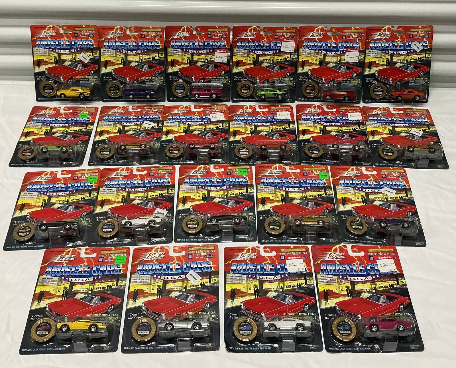 1994 Johnny Lightning Limited Edition Muscle Cars USA Cruisin The Strip: Series 3