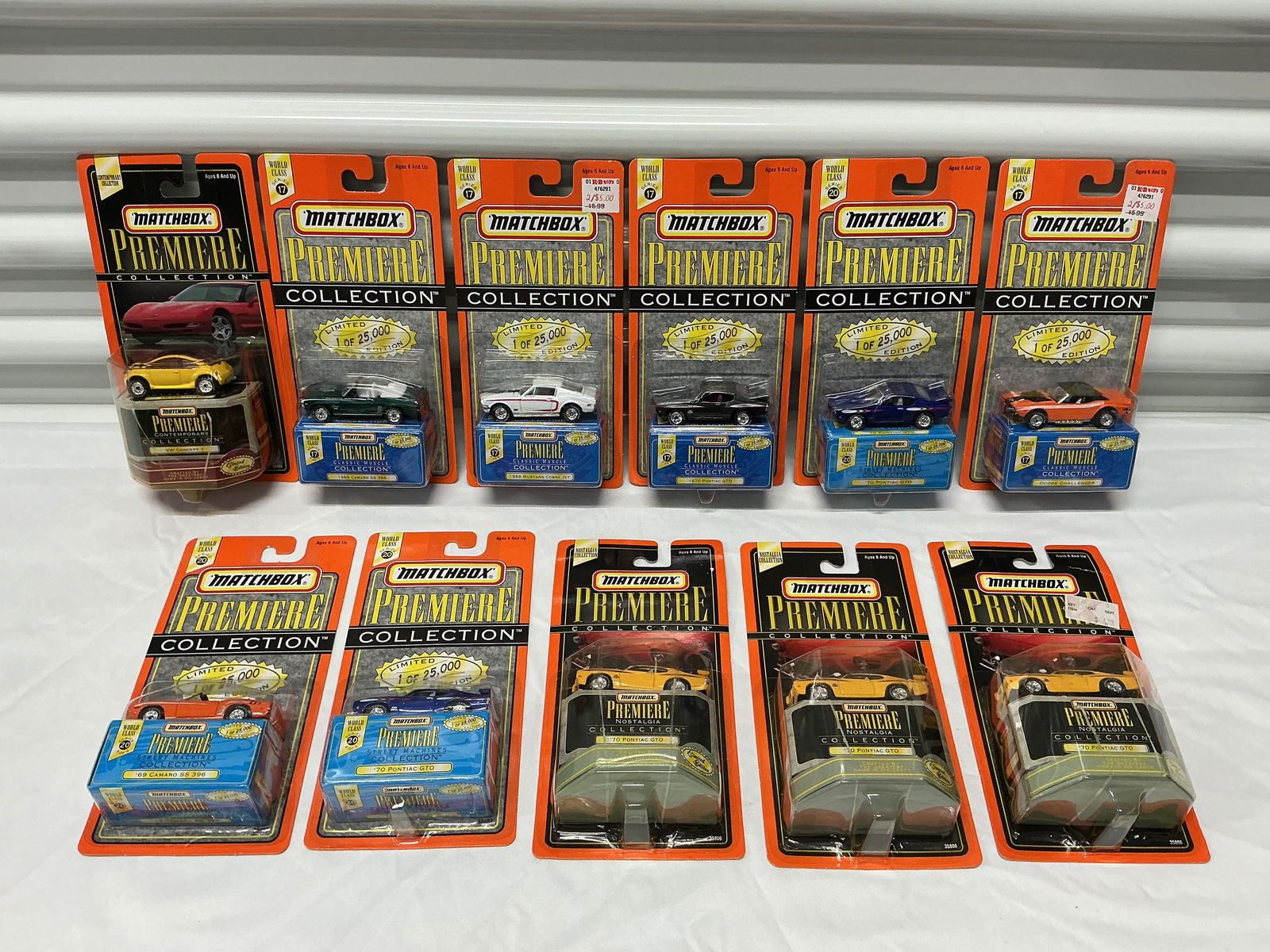Matchbox Premiere Collection Cars: Nostalgia, Contemporary Collection & World Class Series 17, 20