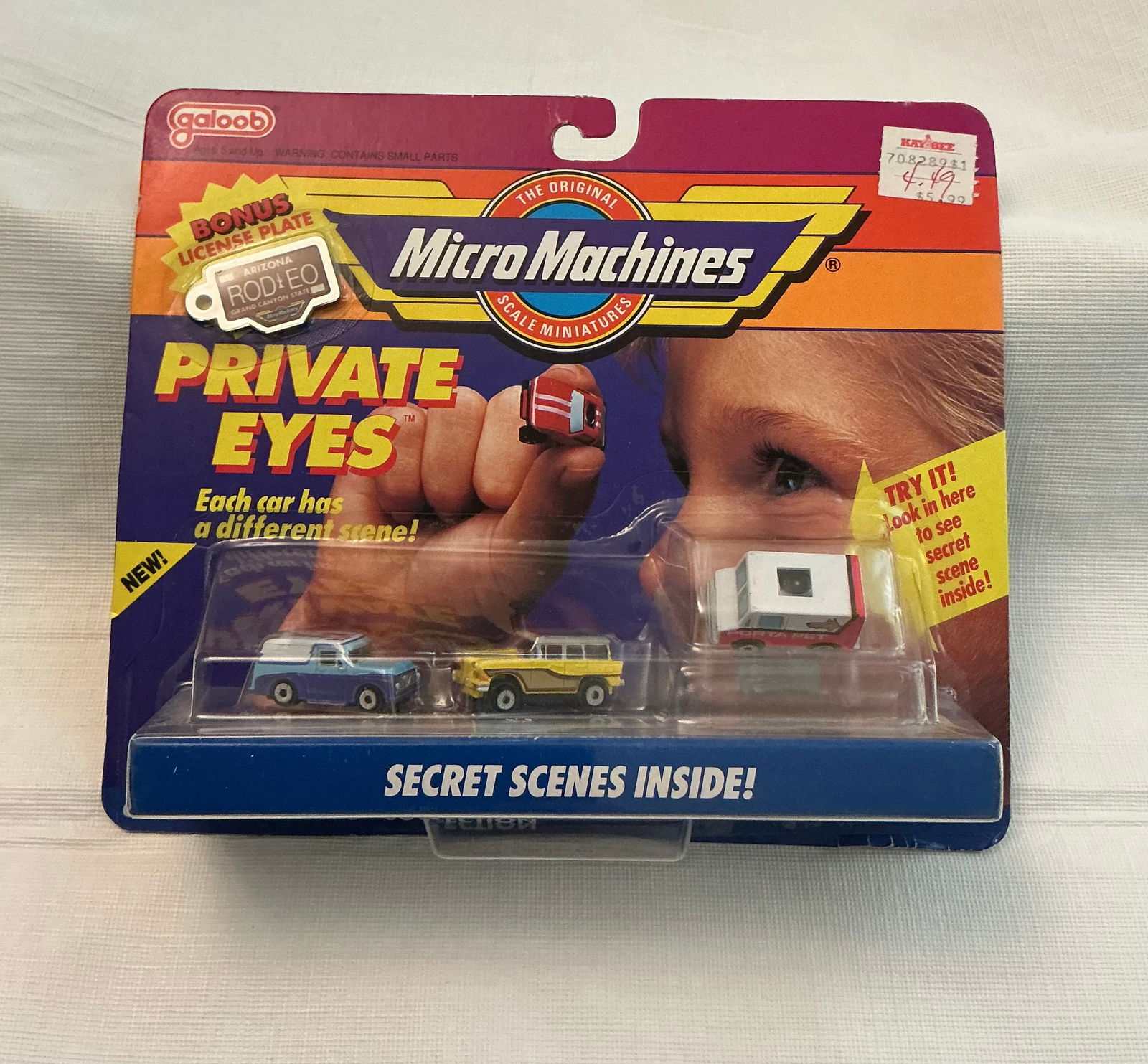 1990 Galoob Micro Machines Private Eyes Collection (1 of 4)