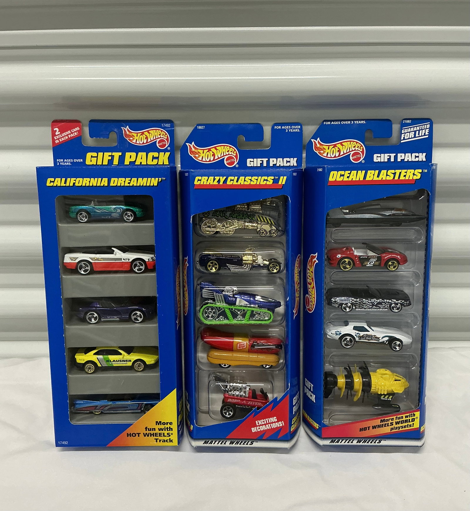 1990s Hot Wheels Gift Packs: 1990s