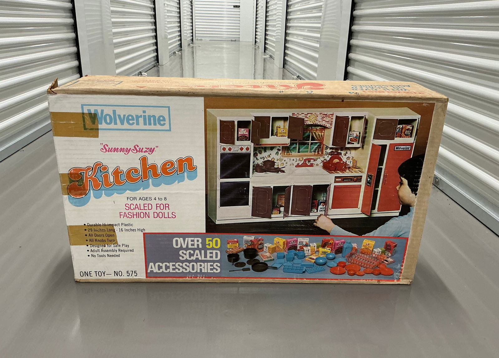 Vintage Wolverine Sunny Suzy Kitchen In Original Box: For Barbie Size Dolls