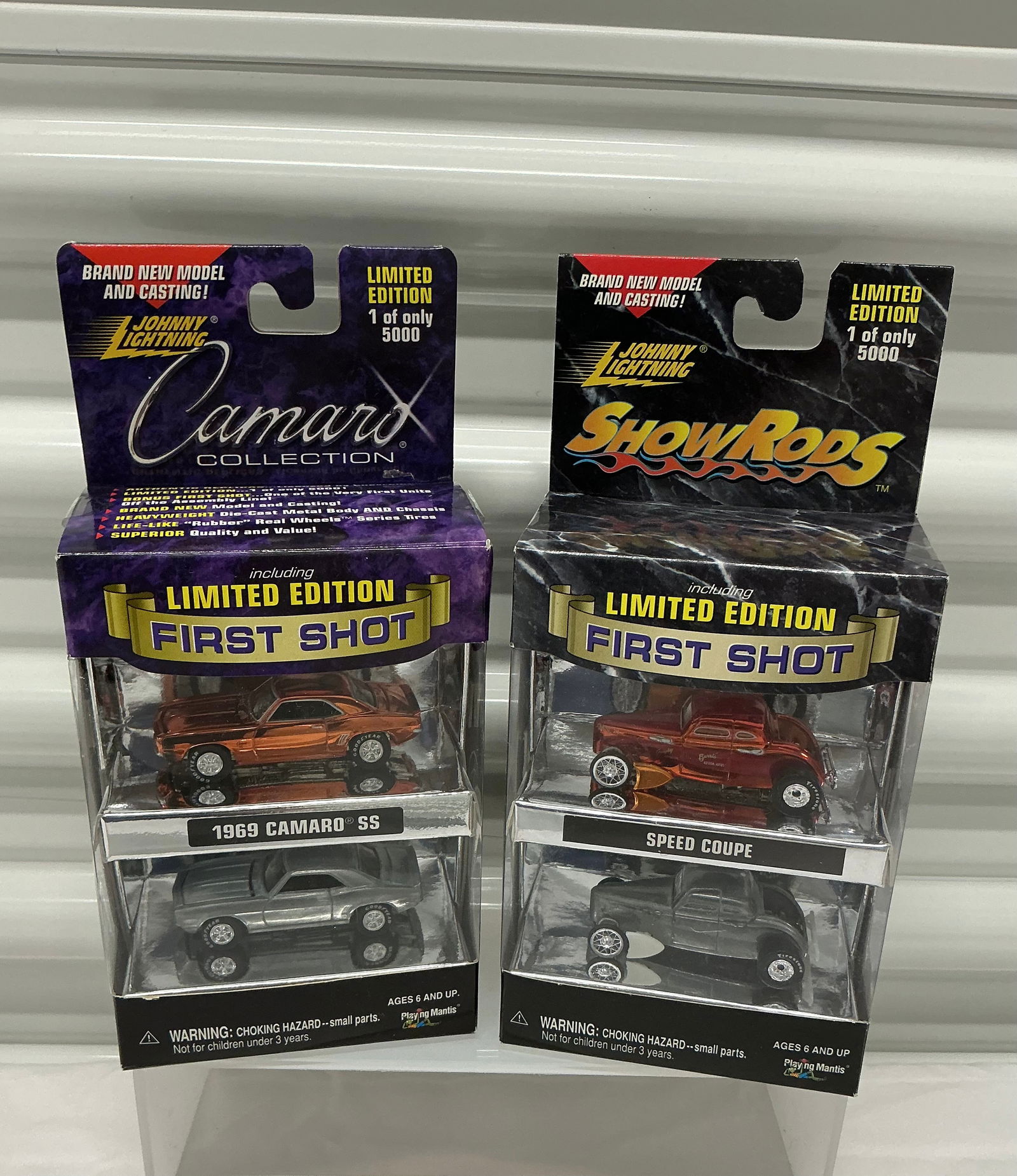 1999 Johnny Lightning Limited Edition First Shot Camaro Collection & Show Rods (1 of 5)