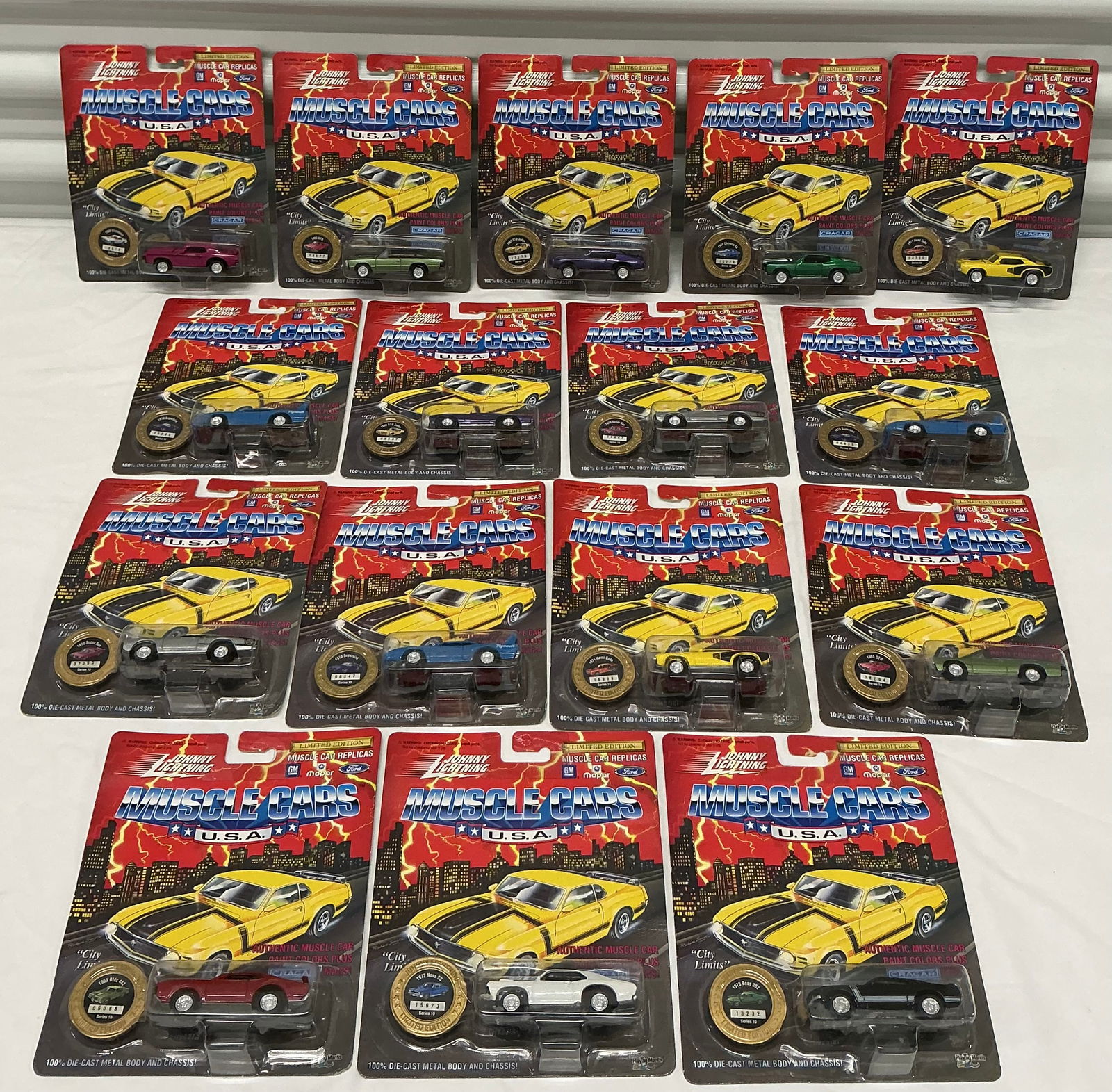 1990s Johnny Lightning Muscle Cars USA City Limits (1 of 6)