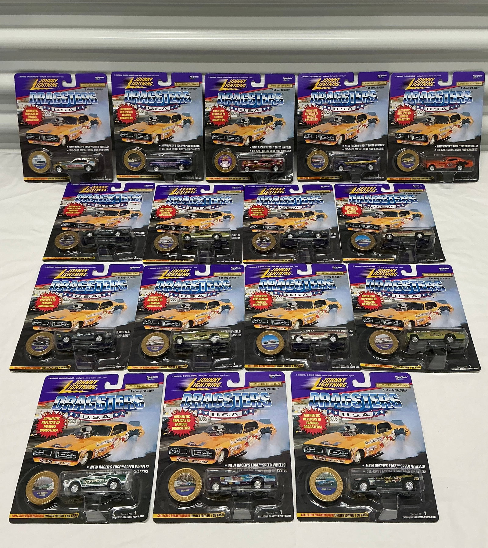 1996-97 Johnny Lightning Dragsters USA Limited Edition Series 1: 1996-1997 Series 1