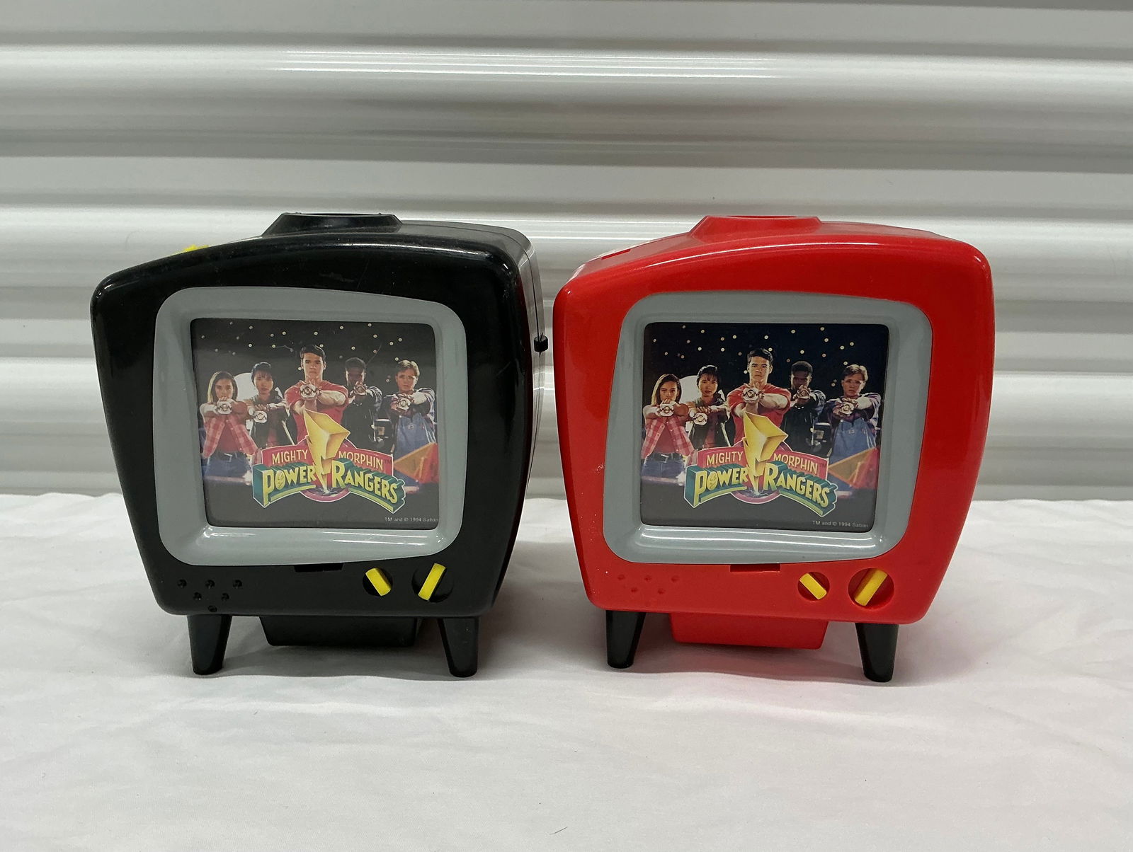 1994 Mighty Morphin Power Rangers TV Projector Nite Lights (1 of 6)