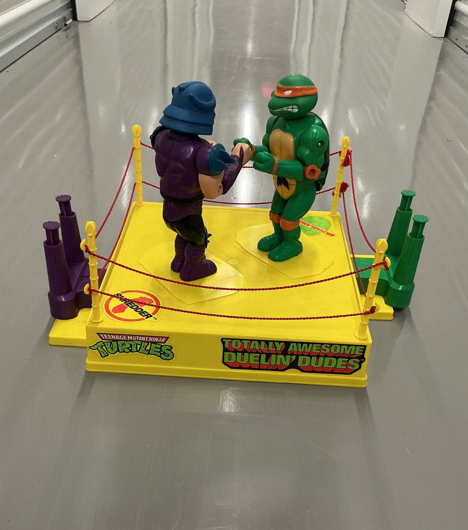 1990 Teenage Mutant Ninja Turtles Dueling Dudes Rock Em Sock ‘Em Robots (1 of 5)