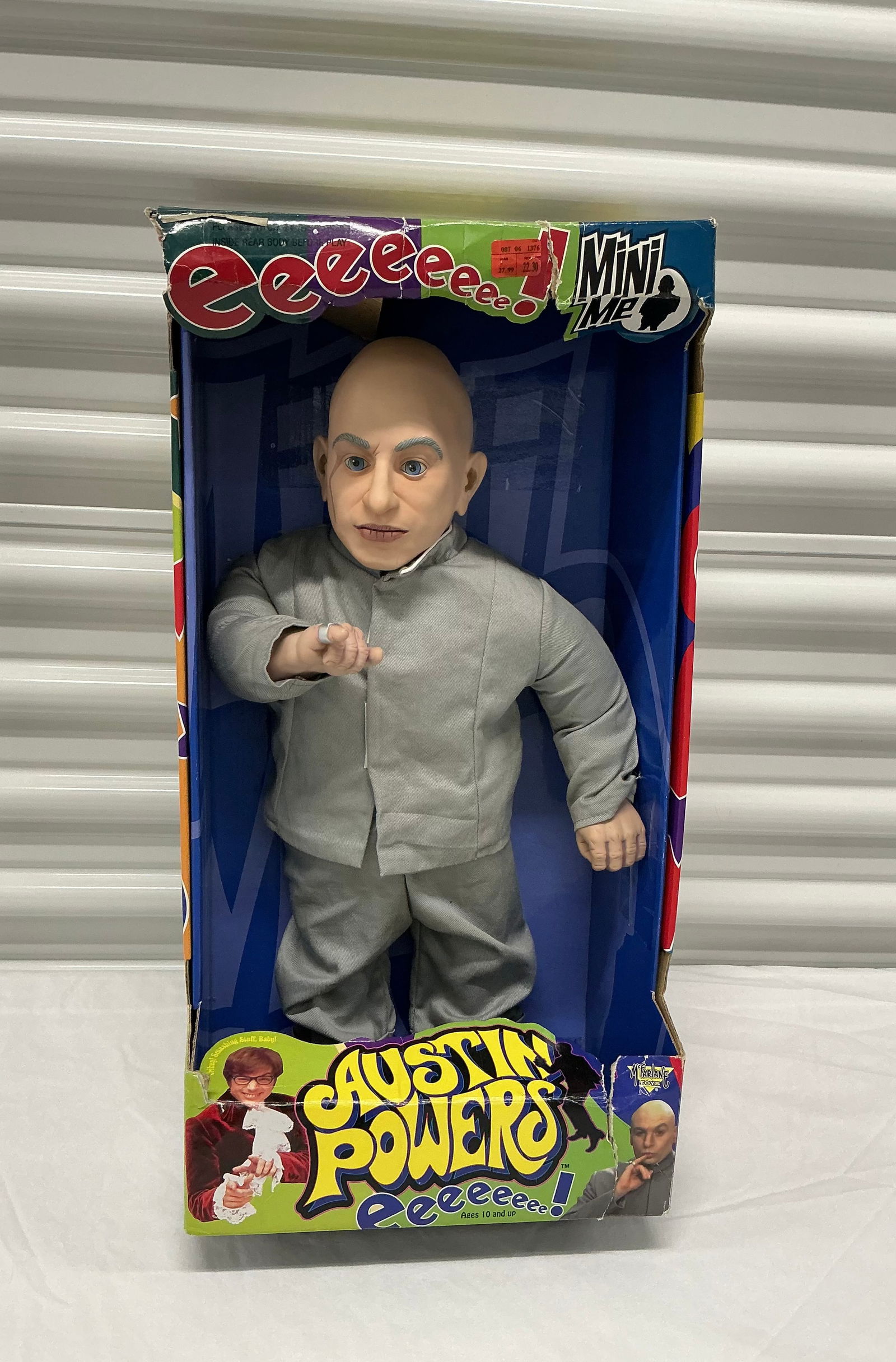 1999 Austin Powers Mini Me 18 inch Action Figure Doll (1 of 5)