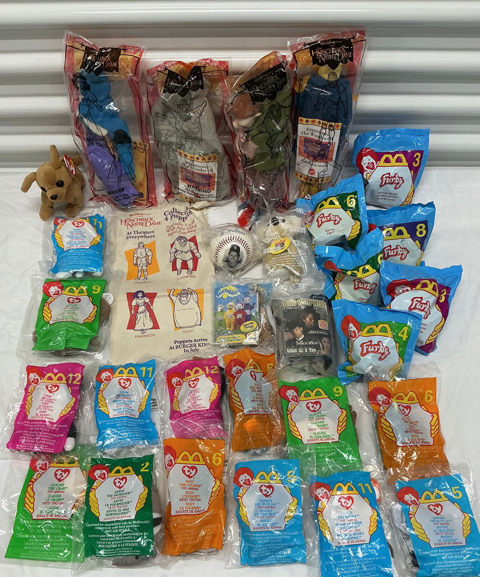 Collection of Sealed McDonalds & Burger King Happy Meal Toys (1 of 4)