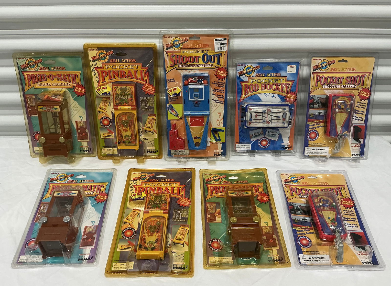 1990s Basic Fun Mini Arcade Games (1 of 5)