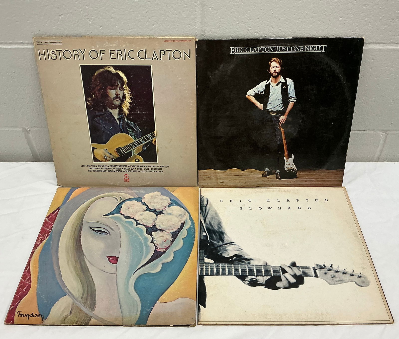 Vintage Eric Clapton Blues Rock Vinyl Records (1 of 4)
