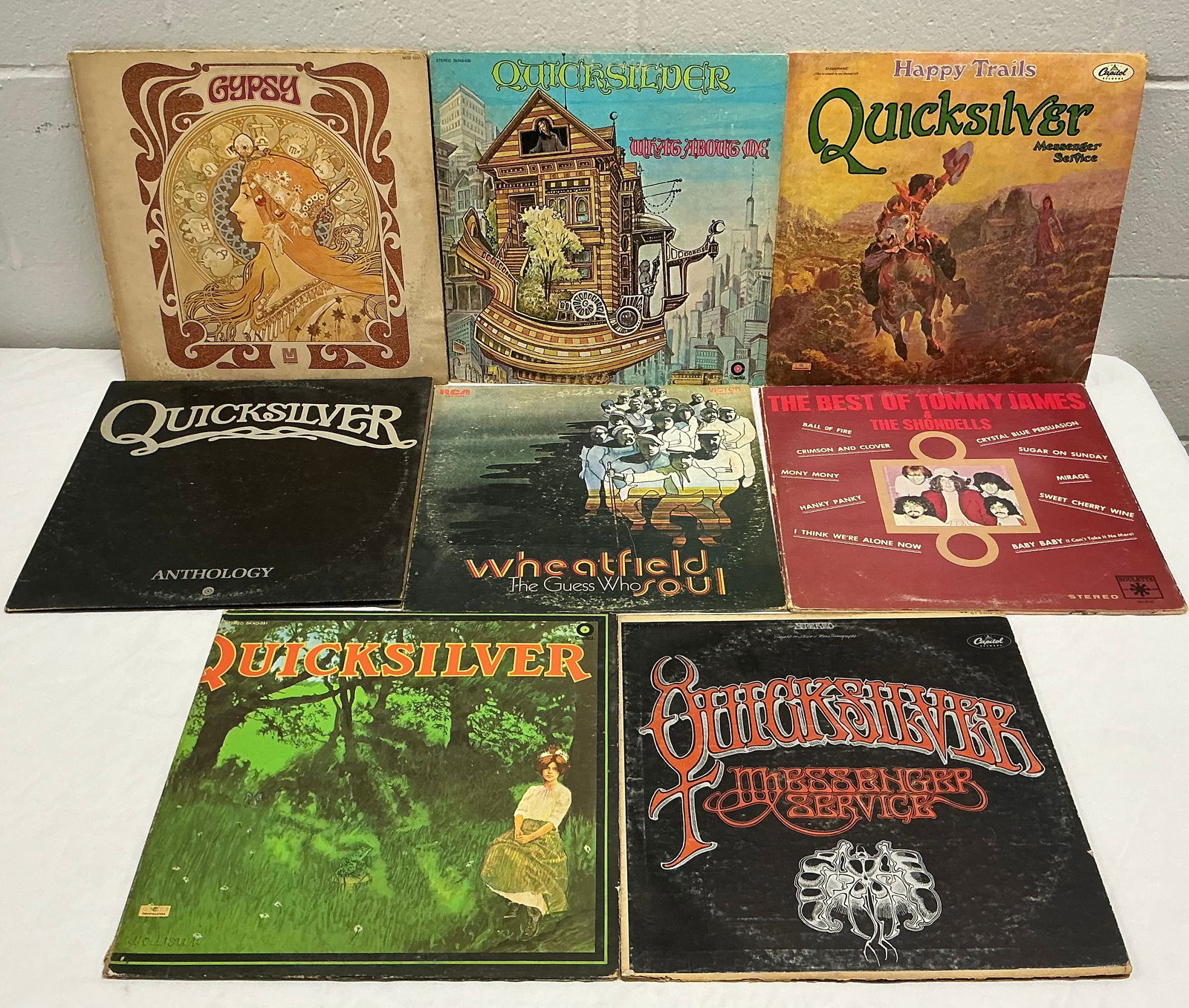 Vintage Psychedelic Rock Vinyl Records (1 of 5)