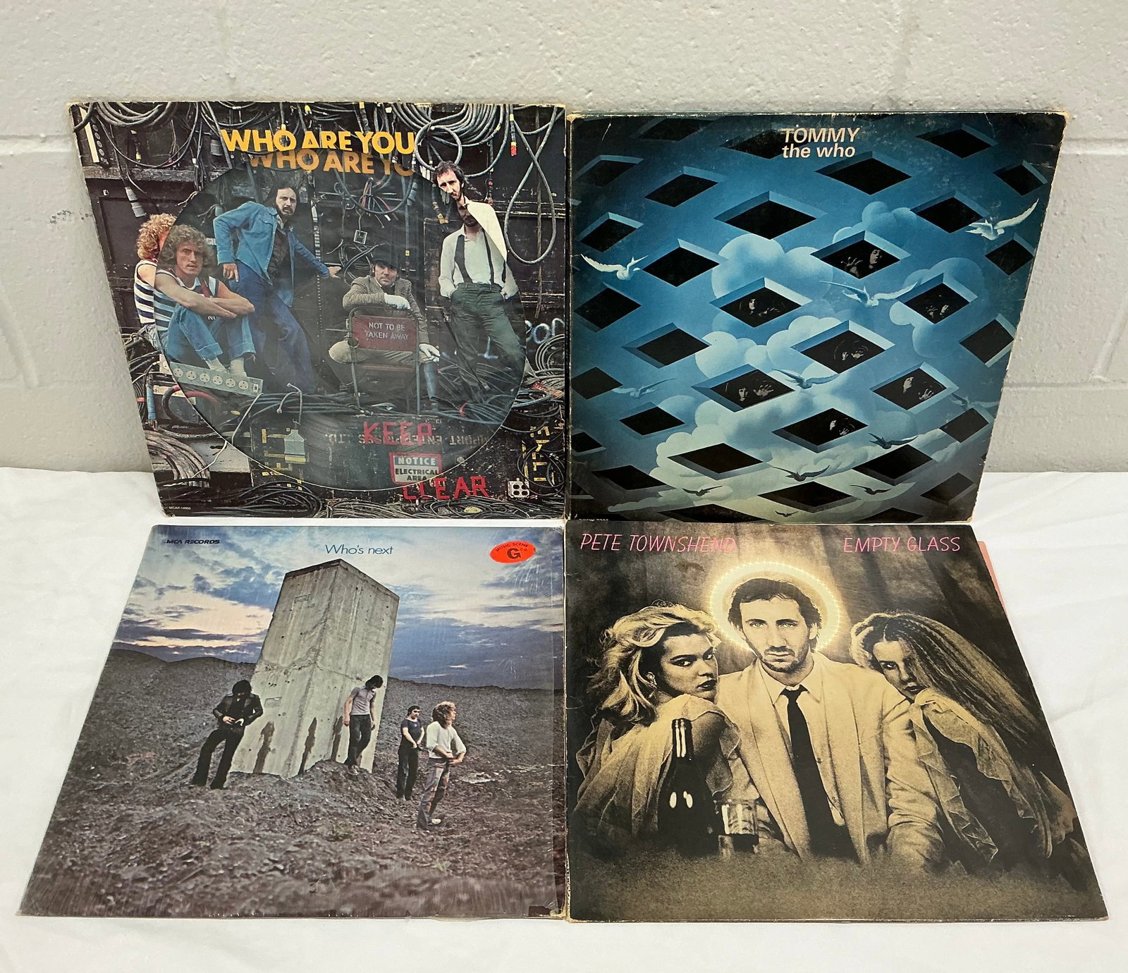Vintage The Who & Pete Townsend Vinyl Records: All Records Untested/Unchecked. If you have a question about a specific record, please ask before bidding.