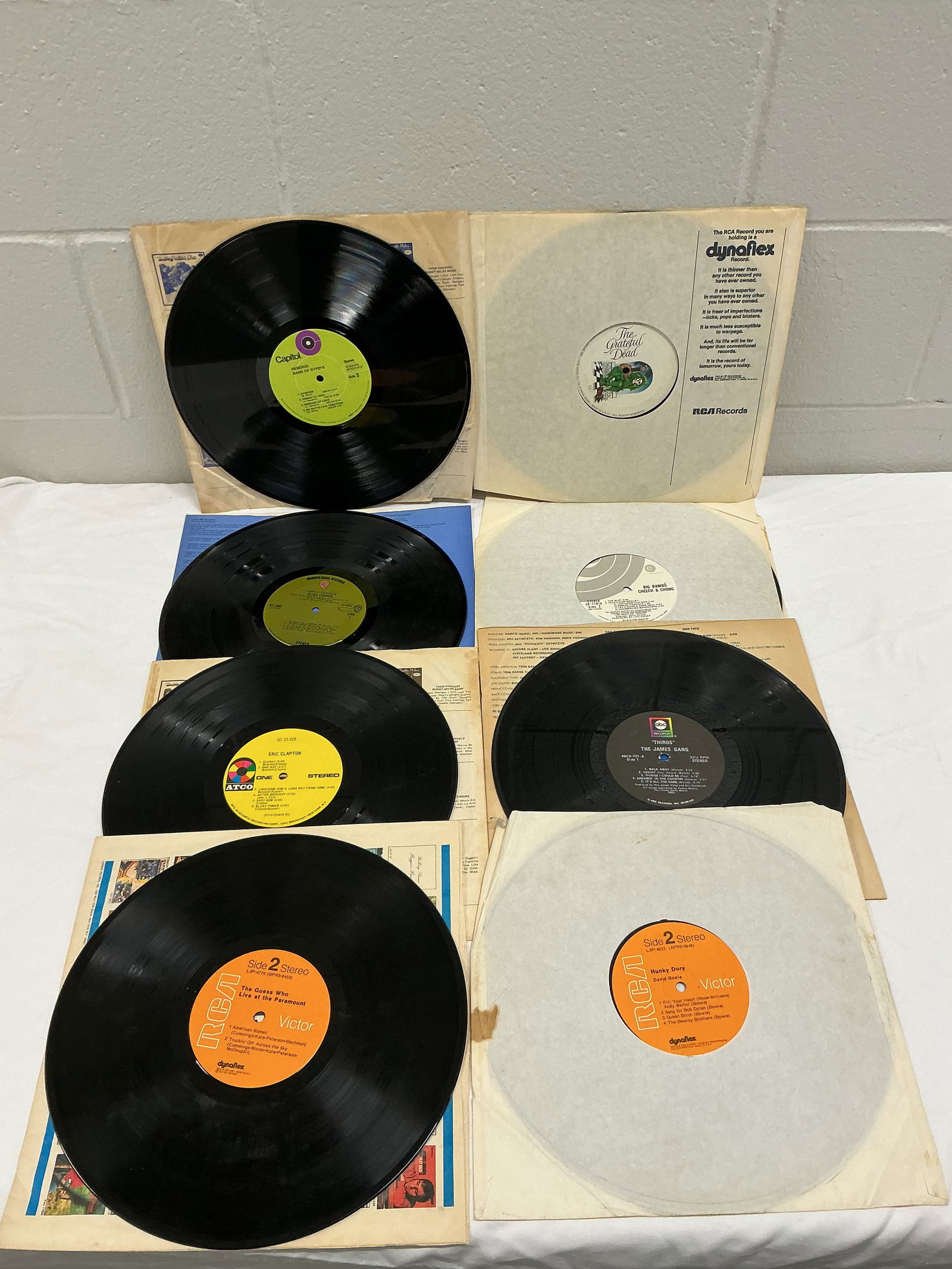 Vintage Vinyl Records Grateful Dead Hendrix (1 of 4)