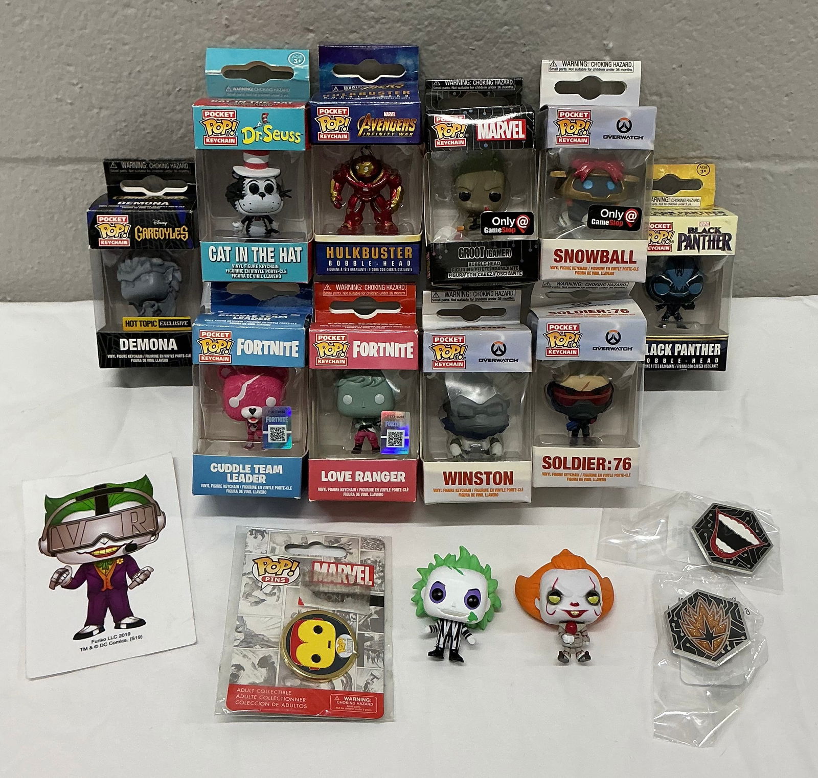 Funko Pocket Pop! Keychains Pins & Mini Figures: Pocket Pop!
