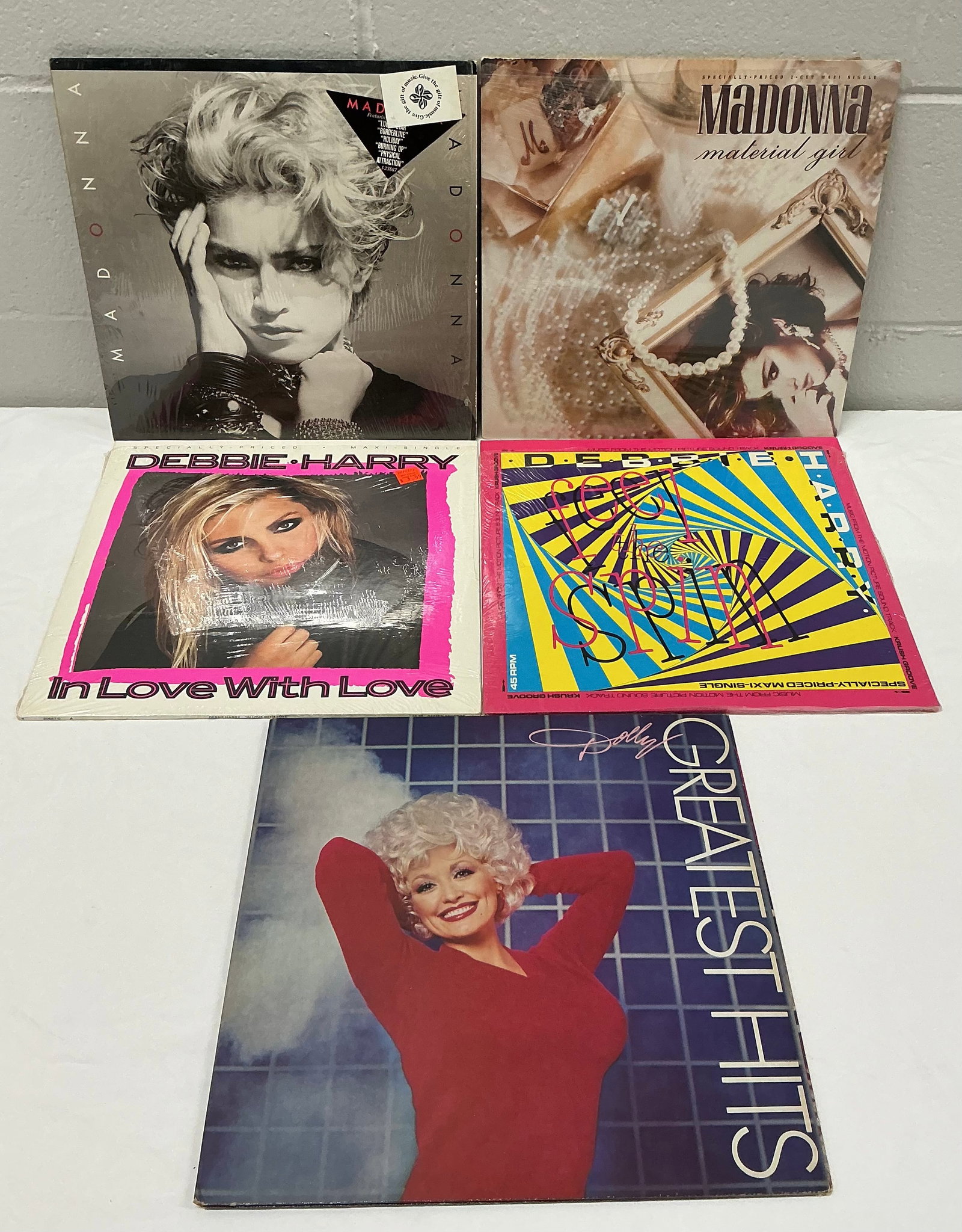 Vintage Vinyl Records Madonna Debbie Harry Dolly Parton: All Records Untested/ Unchecked. If you have a question about a specific record, please ask before bidding