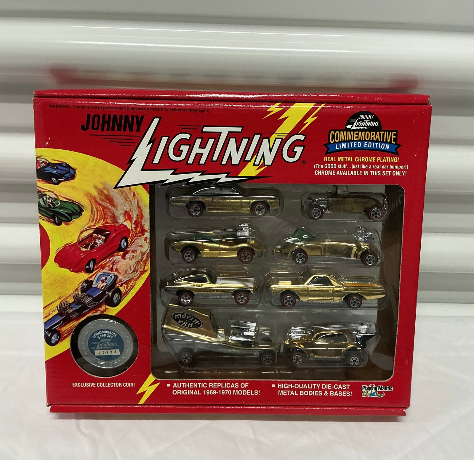 1994 Johnny Lightning Commemorative Limited Edition 8 Car Set (1 of 4)