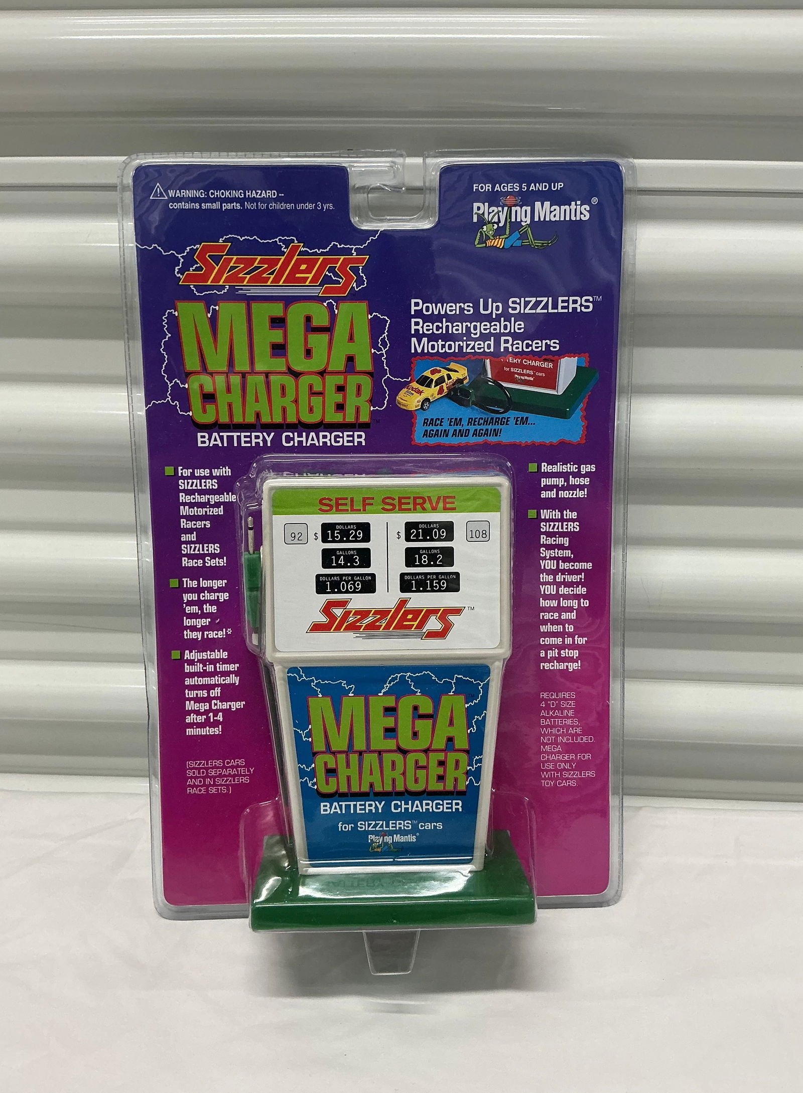 SEALED 1996 Playing Mantis Sizzlers Mega Charger Battery Charger (1 of 4)
