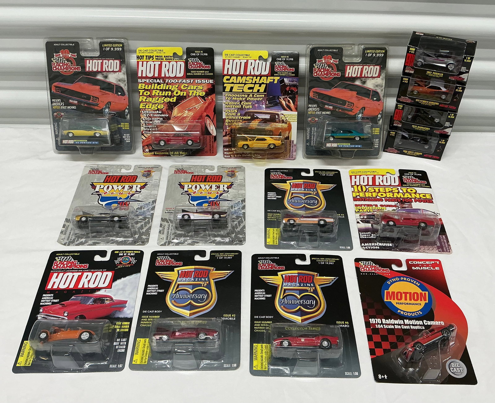 1990s Racing Champions Hot Rod Die Cast Collectibles: 1990s