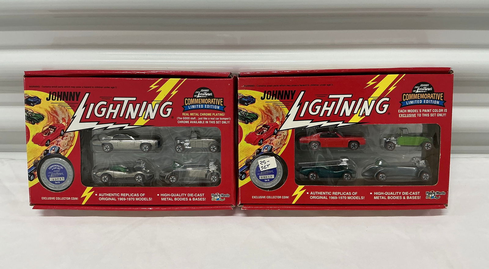1994 Johnny Lightning Commemorative Limited Edition Die Cast 4 Car Sets (1 of 4)