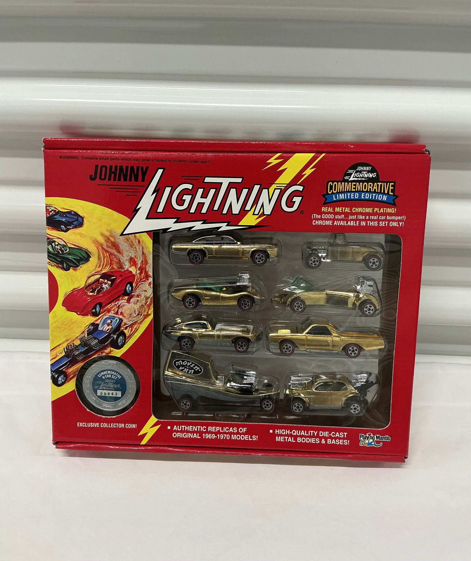 1994 Johnny Lightning Commemorative Limited Edition Die Cast 8 Car Set (1 of 4)