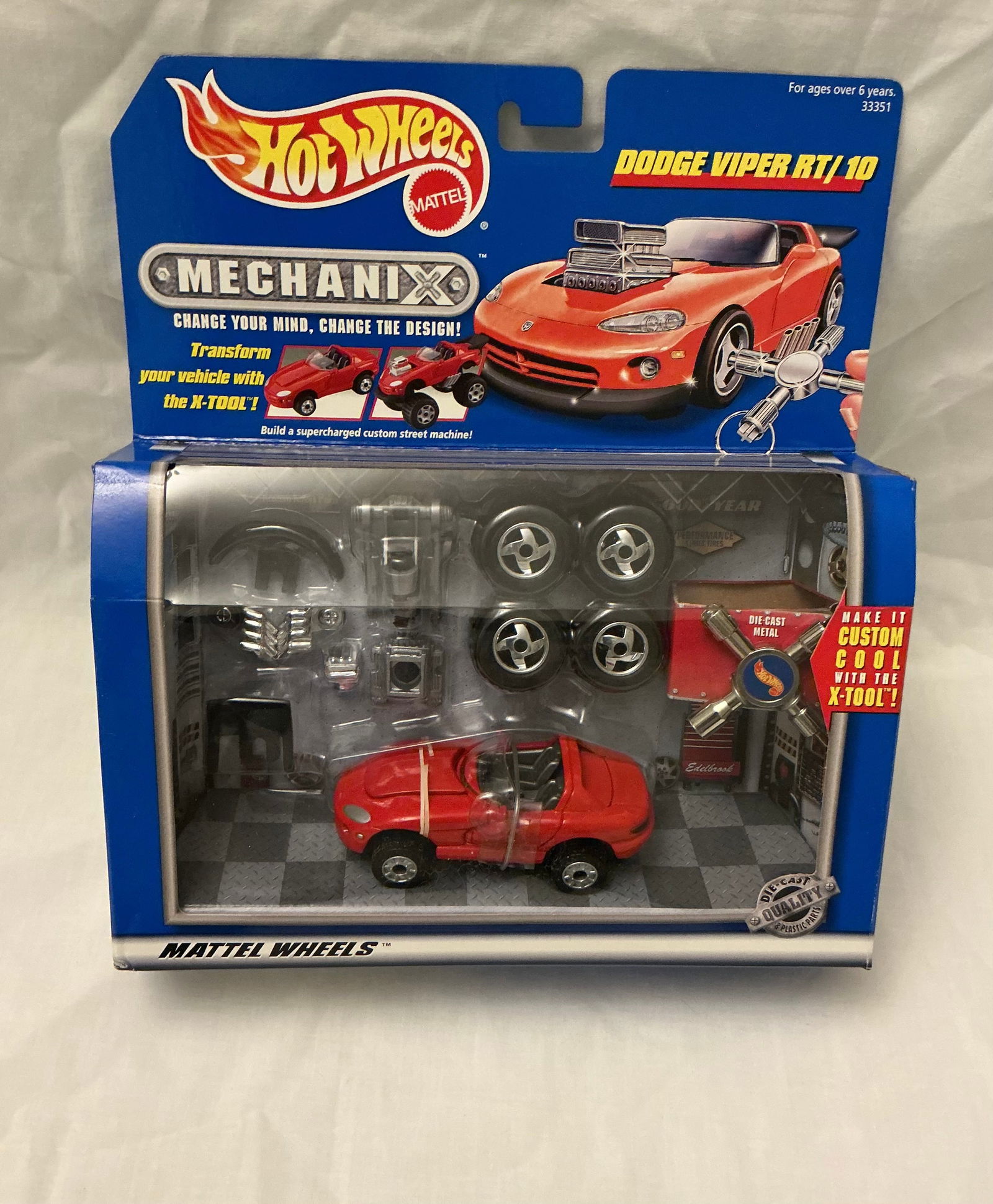 1997 Hot Wheels Mechanix Dodge Viper RT/10 (1 of 5)