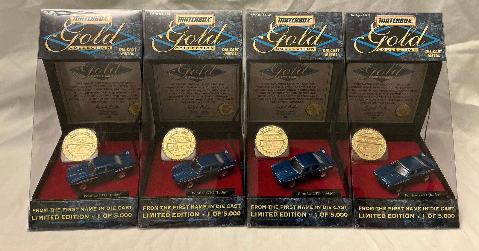 1996 Matchbox Gold Collection Limited Edition Pontiac GTO Judge (1 of 5)