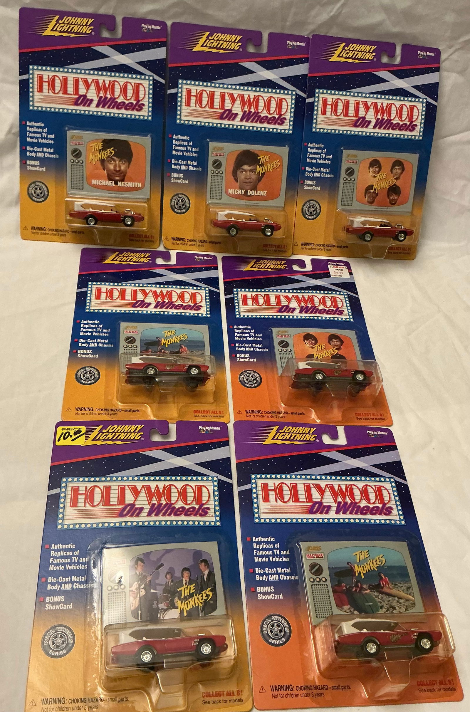 Johnny Lightning The Monkees Hollywood On Wheels Die Cast (1 of 5)