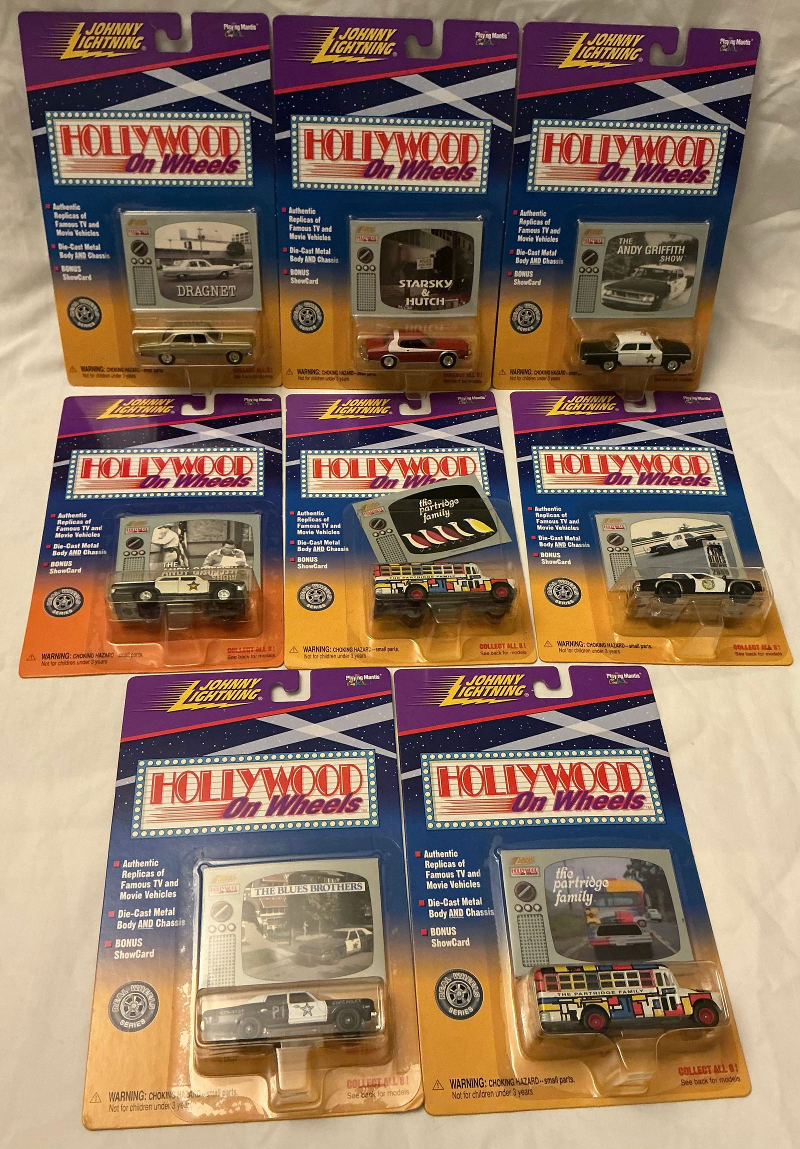 Johnny Lightning Hollywood On Wheels Die Cast (1 of 6)