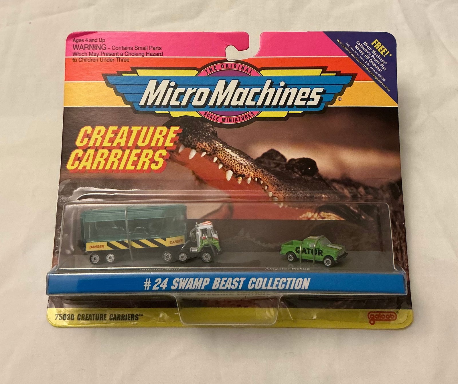 1993 Galoob Micro Machines Swamp Beast Collection: 1993