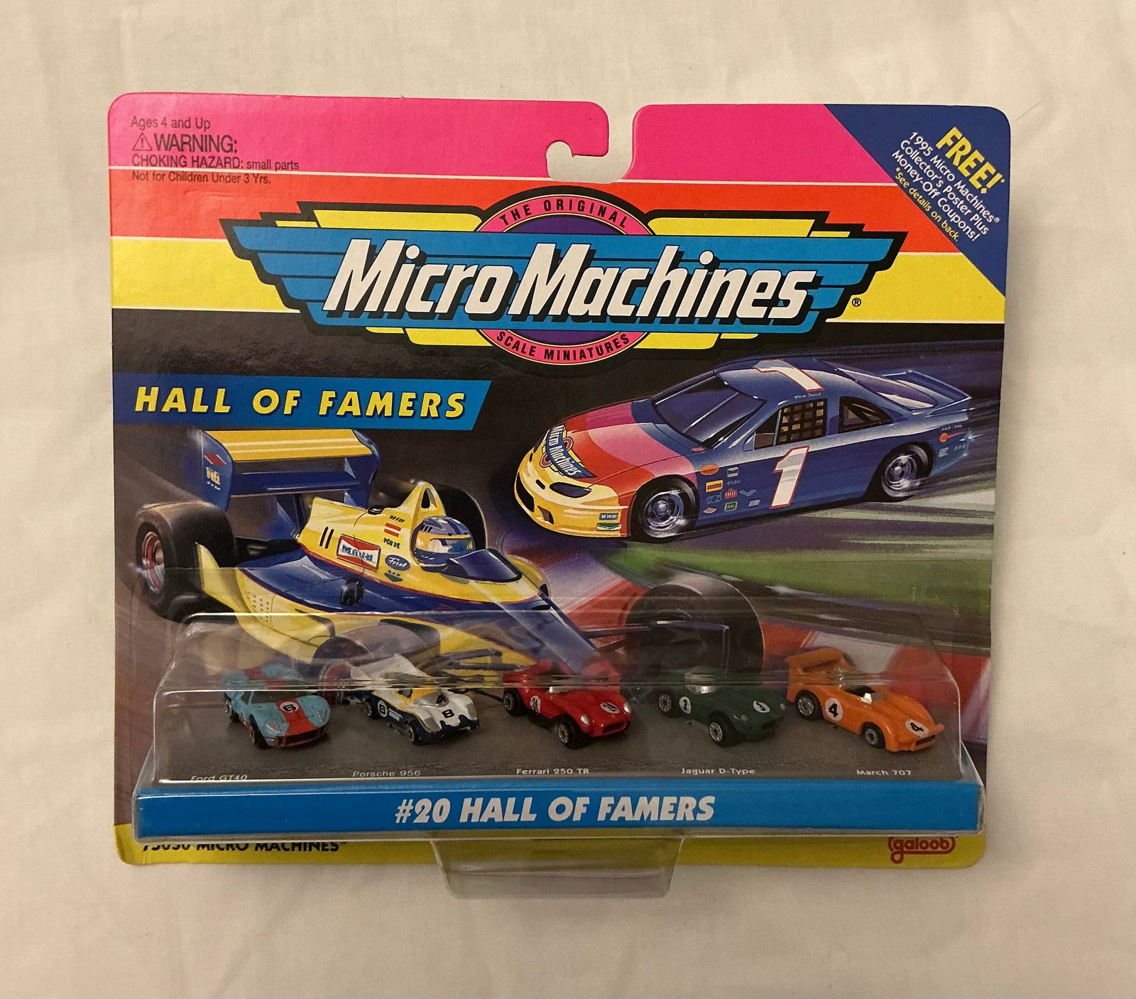 1994 Galoob Micro Machines Hall Of Famers: 1994